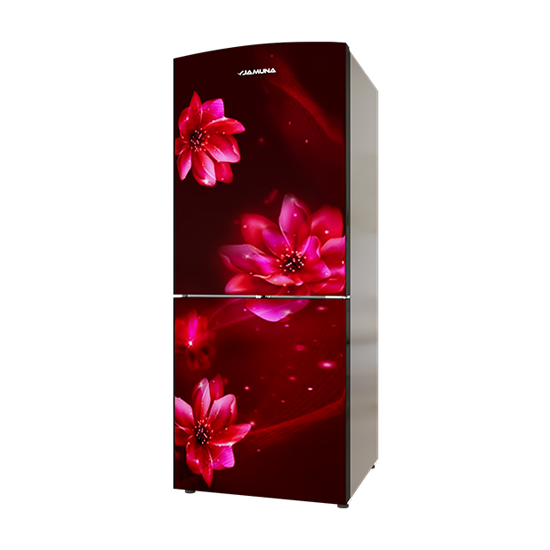 Jamuna JE-5SUS2D2-QD-Red Lotus Refrigerator 242L